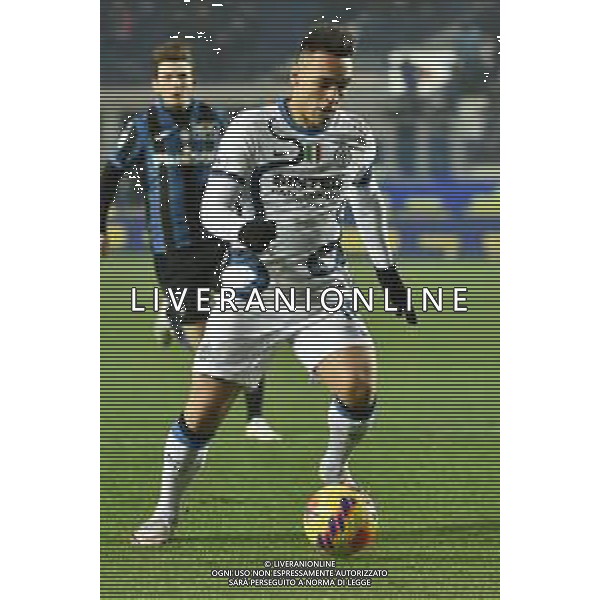 Lautaro Martinez (Inter) Atalanta vs Inter Campionato Serie A TIM - 22a giornata Bergamo 16-01-2022 Gewiss Stadium - Stadio Atleti Azzurri d\'Italia foto Roberto Garavaglia/ag. Aldo Liverani sas/ AGENZIA ALDO LIVERANI SAS