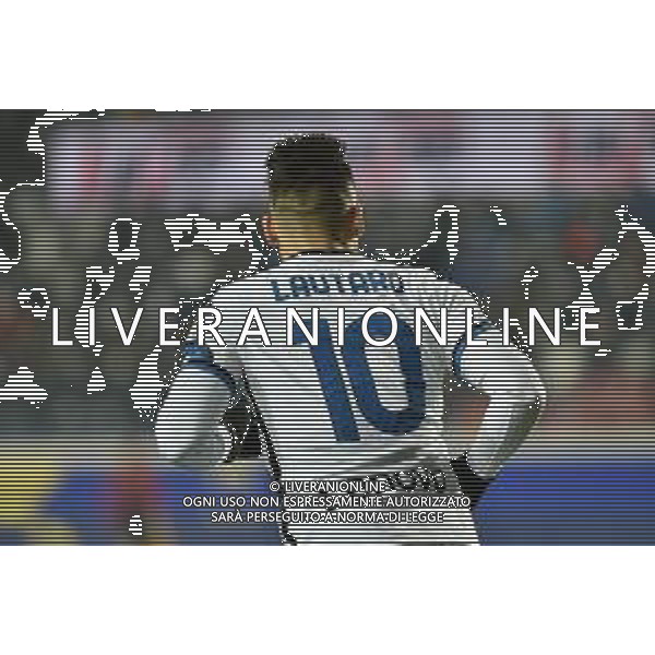 Lautaro Martinez (Inter) Atalanta vs Inter Campionato Serie A TIM - 22a giornata Bergamo 16-01-2022 Gewiss Stadium - Stadio Atleti Azzurri d\'Italia foto Roberto Garavaglia/ag. Aldo Liverani sas/ AGENZIA ALDO LIVERANI SAS