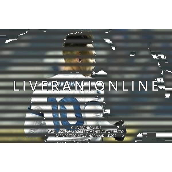 Lautaro Martinez (Inter) Atalanta vs Inter Campionato Serie A TIM - 22a giornata Bergamo 16-01-2022 Gewiss Stadium - Stadio Atleti Azzurri d\'Italia foto Roberto Garavaglia/ag. Aldo Liverani sas/ AGENZIA ALDO LIVERANI SAS