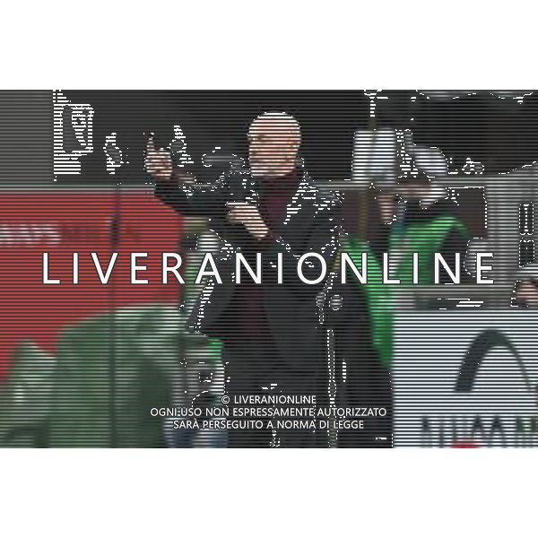 Stefano Pioli allenatore Milan Milan vs Spezia Campionato Serie A TIM - 22a giornata Milano 17-01-2022 Stadio Giuseppe Meazza - San Siro foto Roberto Garavaglia/ag. Aldo Liverani sas/AGENZIA ALDO LIVERANI SAS