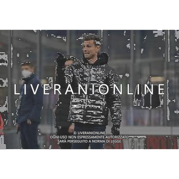 Thiago Motta allenatore Spezia Milan vs Spezia Campionato Serie A TIM - 22a giornata Milano 17-01-2022 Stadio Giuseppe Meazza - San Siro foto Roberto Garavaglia/ag. Aldo Liverani sas/AGENZIA ALDO LIVERANI SAS
