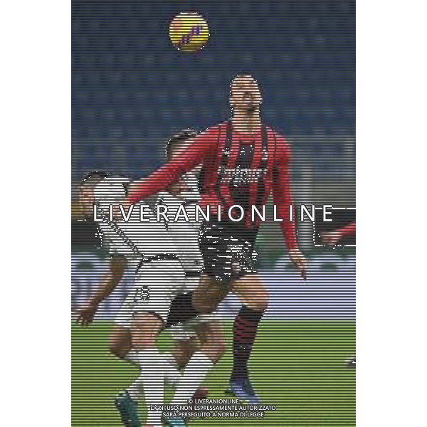 Zlatan Ibrahimovic (Milan) Milan vs Spezia Campionato Serie A TIM - 22a giornata Milano 17-01-2022 Stadio Giuseppe Meazza - San Siro foto Roberto Garavaglia/ag. Aldo Liverani sas/AGENZIA ALDO LIVERANI SAS