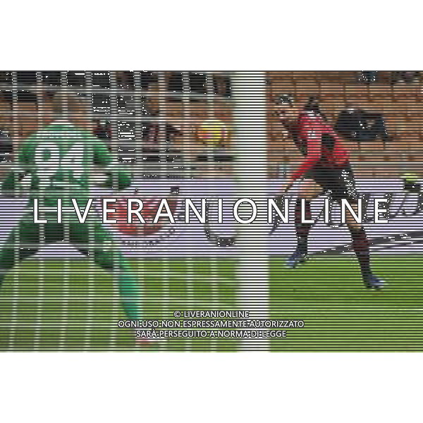 Zlatan Ibrahimovic (Milan) occasione da gol Milan vs Spezia Campionato Serie A TIM - 22a giornata Milano 17-01-2022 Stadio Giuseppe Meazza - San Siro foto Roberto Garavaglia/ag. Aldo Liverani sas/AGENZIA ALDO LIVERANI SAS