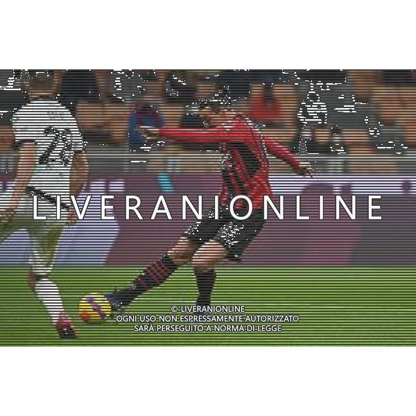 Zlatan Ibrahimovic (Milan) occasione da gol Milan vs Spezia Campionato Serie A TIM - 22a giornata Milano 17-01-2022 Stadio Giuseppe Meazza - San Siro foto Roberto Garavaglia/ag. Aldo Liverani sas/AGENZIA ALDO LIVERANI SAS
