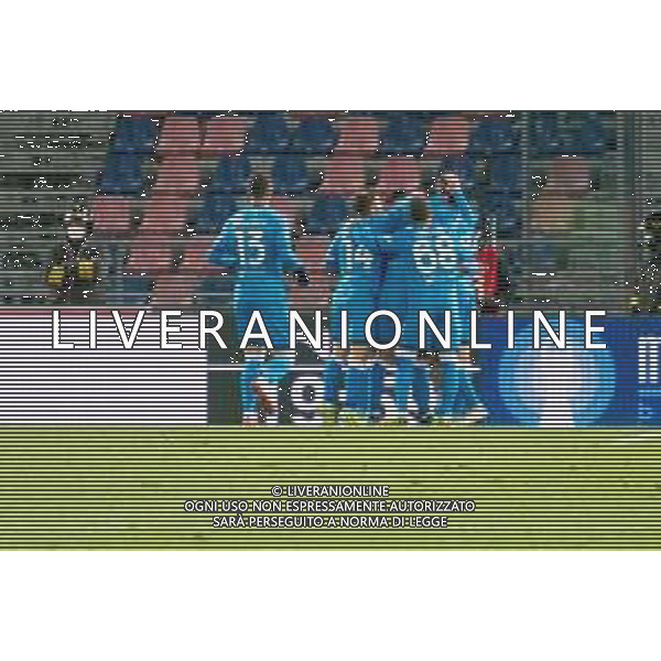 BOLOGNA vs NAPOLI CAMPIONATO CALCIO SERIE A TIM 17.01.2022 NELLA FOTO ESULTANZA DOPO IL GOL DI LOZANO HIRVING © VILLANI / AGENZIA ALDO LIVERANI SAS