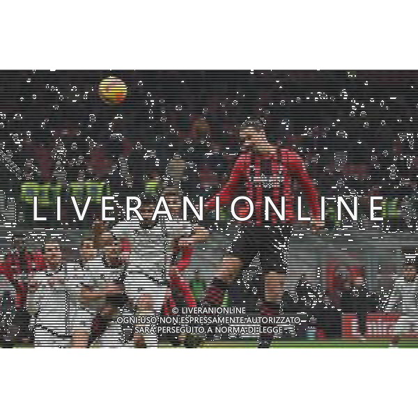 Zlatan Ibrahimovic (Milan) Milan vs Spezia Campionato Serie A TIM - 22a giornata Milano 17-01-2022 Stadio Giuseppe Meazza - San Siro foto Roberto Garavaglia/ag. Aldo Liverani sas/AGENZIA ALDO LIVERANI SAS
