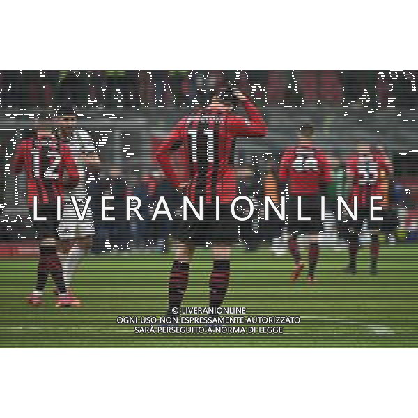 delusione Milan Milan vs Spezia Campionato Serie A TIM - 22a giornata Milano 17-01-2022 Stadio Giuseppe Meazza - San Siro foto Roberto Garavaglia/ag. Aldo Liverani sas/AGENZIA ALDO LIVERANI SAS
