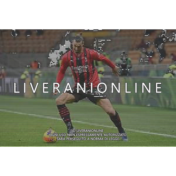 Zlatan Ibrahimovic (Milan) Milan vs Spezia Campionato Serie A TIM - 22a giornata Milano 17-01-2022 Stadio Giuseppe Meazza - San Siro foto Roberto Garavaglia/ag. Aldo Liverani sas