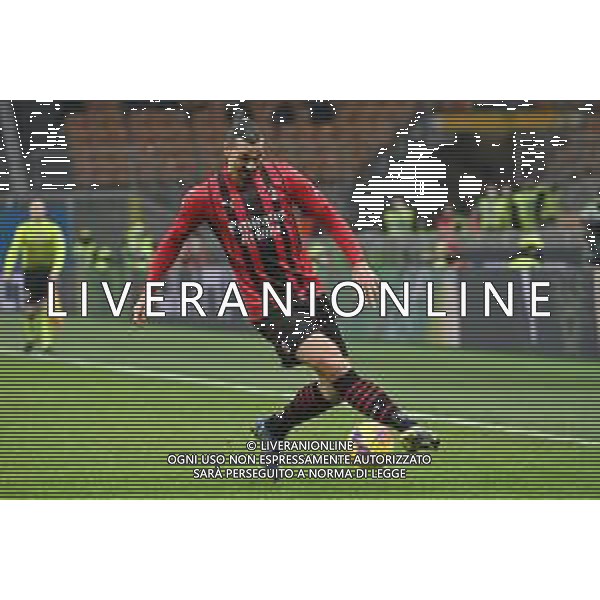 Zlatan Ibrahimovic (Milan) Milan vs Spezia Campionato Serie A TIM - 22a giornata Milano 17-01-2022 Stadio Giuseppe Meazza - San Siro foto Roberto Garavaglia/ag. Aldo Liverani sas