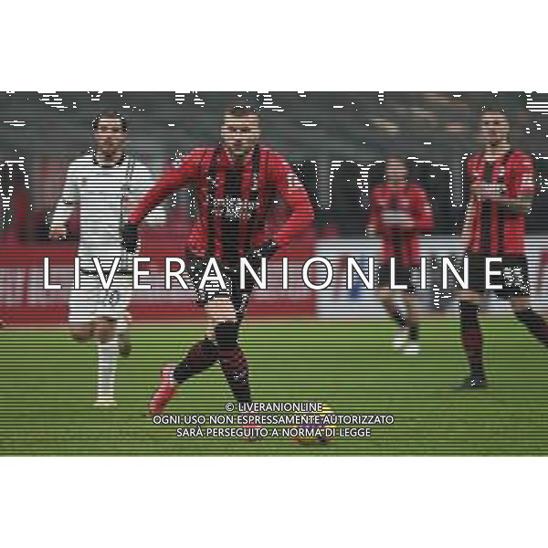 Ante Rebic (Milan) Milan vs Spezia Campionato Serie A TIM - 22a giornata Milano 17-01-2022 Stadio Giuseppe Meazza - San Siro foto Roberto Garavaglia/ag. Aldo Liverani sas