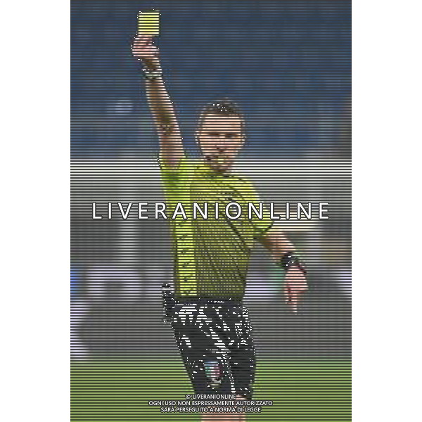 l\'arbitro Marco Serra di Torino Milan vs Spezia Campionato Serie A TIM - 22a giornata Milano 17-01-2022 Stadio Giuseppe Meazza - San Siro foto Roberto Garavaglia/ag. Aldo Liverani sas