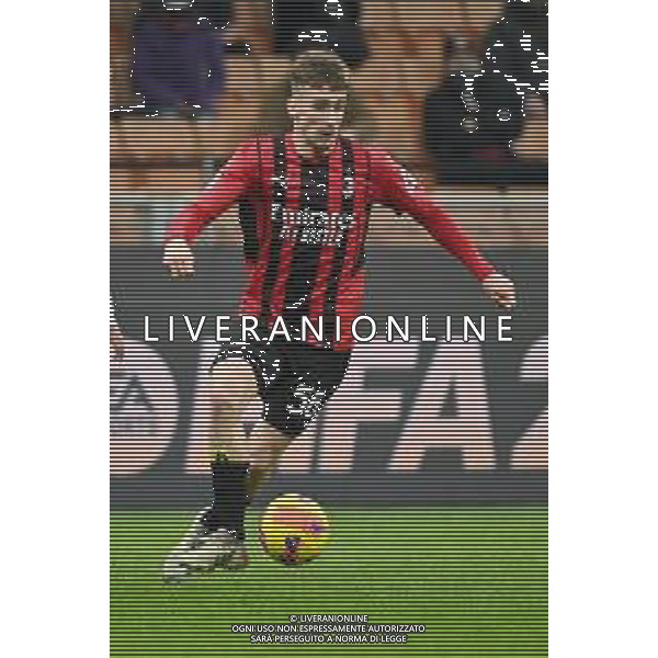 Alexis Saelemaekers (Milan) Milan vs Spezia Campionato Serie A TIM - 22a giornata Milano 17-01-2022 Stadio Giuseppe Meazza - San Siro foto Roberto Garavaglia/ag. Aldo Liverani sas