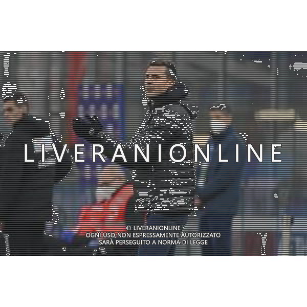 Thiago Motta allenatore Spezia Milan vs Spezia Campionato Serie A TIM - 22a giornata Milano 17-01-2022 Stadio Giuseppe Meazza - San Siro foto Roberto Garavaglia/ag. Aldo Liverani sas