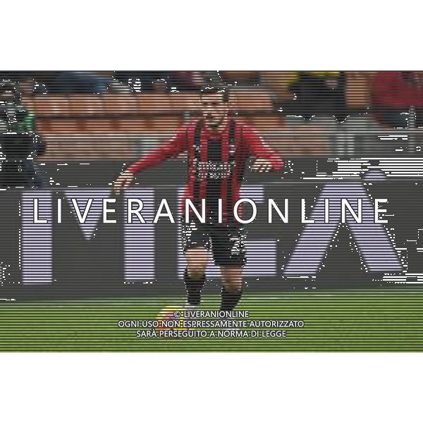 Alessandro Florenzi (Milan) Milan vs Spezia Campionato Serie A TIM - 22a giornata Milano 17-01-2022 Stadio Giuseppe Meazza - San Siro foto Roberto Garavaglia/ag. Aldo Liverani sas
