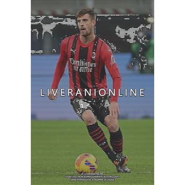 Matteo Gabbia (Milan) Milan vs Spezia Campionato Serie A TIM - 22a giornata Milano 17-01-2022 Stadio Giuseppe Meazza - San Siro foto Roberto Garavaglia/ag. Aldo Liverani sas