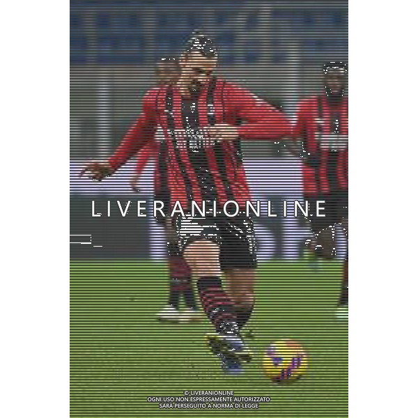 Zlatan Ibrahimovic (Milan) Milan vs Spezia Campionato Serie A TIM - 22a giornata Milano 17-01-2022 Stadio Giuseppe Meazza - San Siro foto Roberto Garavaglia/ag. Aldo Liverani sas