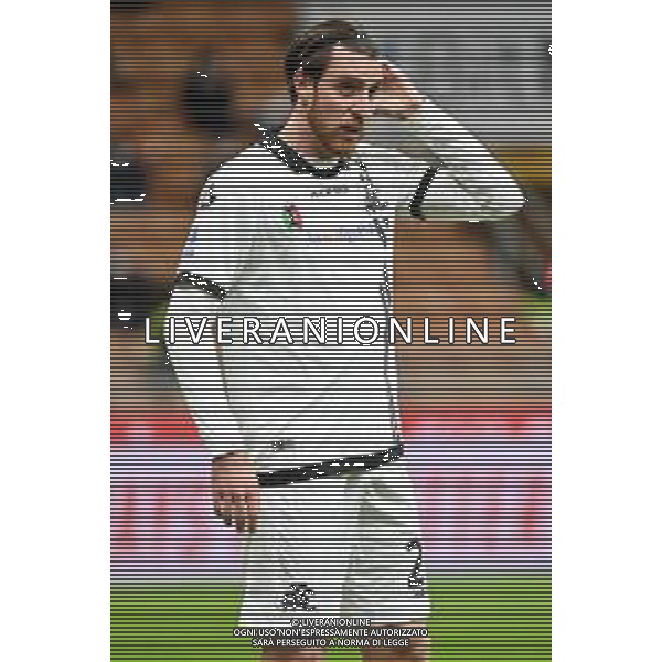 Simone Bastoni (Spezia) Milan vs Spezia Campionato Serie A TIM - 22a giornata Milano 17-01-2022 Stadio Giuseppe Meazza - San Siro foto Roberto Garavaglia/ag. Aldo Liverani sas