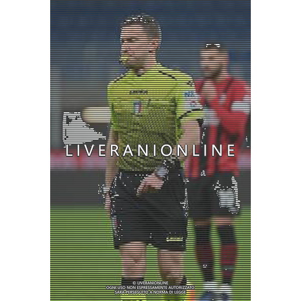 l\'arbitro Marco Serra di Torino Milan vs Spezia Campionato Serie A TIM - 22a giornata Milano 17-01-2022 Stadio Giuseppe Meazza - San Siro foto Roberto Garavaglia/ag. Aldo Liverani sas