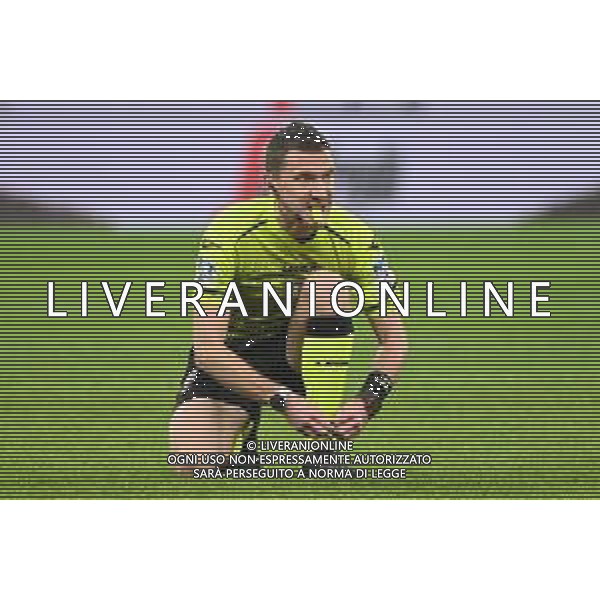 l\'arbitro Marco Serra di Torino Milan vs Spezia Campionato Serie A TIM - 22a giornata Milano 17-01-2022 Stadio Giuseppe Meazza - San Siro foto Roberto Garavaglia/ag. Aldo Liverani sas