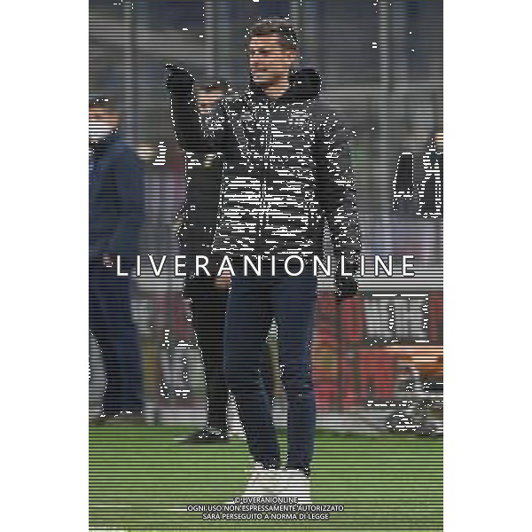 Thiago Motta allenatore Spezia Milan vs Spezia Campionato Serie A TIM - 22a giornata Milano 17-01-2022 Stadio Giuseppe Meazza - San Siro foto Roberto Garavaglia/ag. Aldo Liverani sas