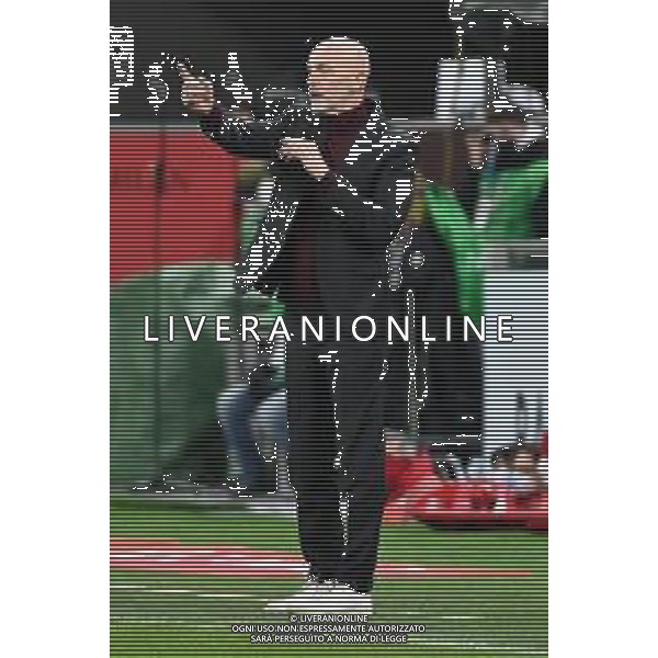 Stefano Pioli allenatore Milan Milan vs Spezia Campionato Serie A TIM - 22a giornata Milano 17-01-2022 Stadio Giuseppe Meazza - San Siro foto Roberto Garavaglia/ag. Aldo Liverani sas
