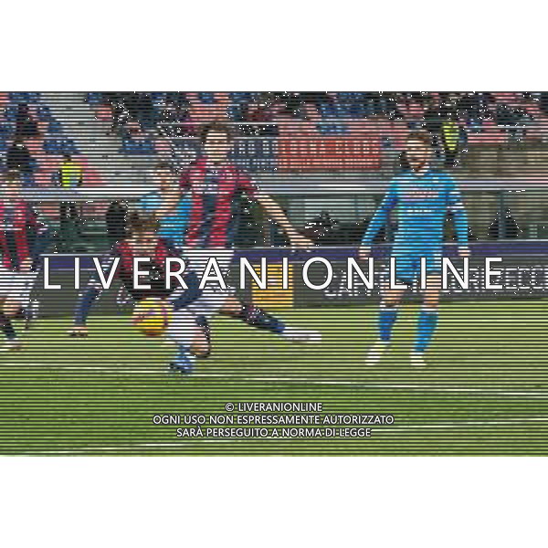 BOLOGNA vs NAPOLI CAMPIONATO CALCIO SERIE A TIM 17.01.2022 NELLA FOTO FABIAN RUIZ E LUIS BINKS ©VILLANI / AGENZIA ALDO LIVERANI SAS