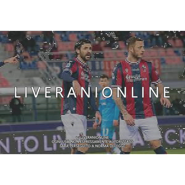 BOLOGNA vs NAPOLI CAMPIONATO CALCIO SERIE A TIM 17.01.2022 NELLA FOTO MARKO ARNAUTOVIC E ROBERTO SORIANO ©VILLANI / AGENZIA ALDO LIVERANI SAS