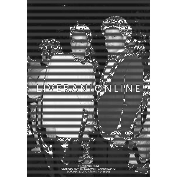 RETROSPETTIVA FESTIVALBAR 1983 NELLA FOTO IL DUO MUSICALE BELGA NIGHT FORCE ©Archivio Giovanni Liverani / AG. ALDO LIVERANI SAS