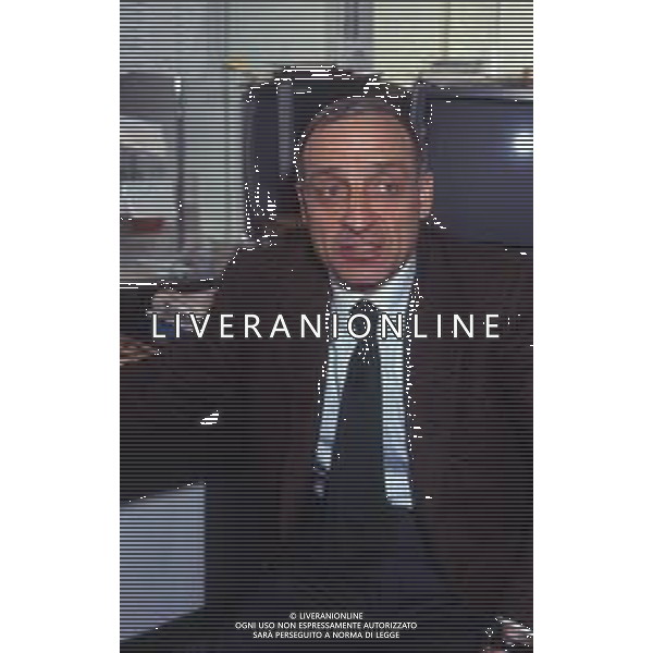 RETROSPETTIVA GIAMPIERO BORGHINI POLITICO NELLA FOTO GIAMPIERO BORGHINI NELL\'ANNO 1992 AG ALDO LIVERANI SAS