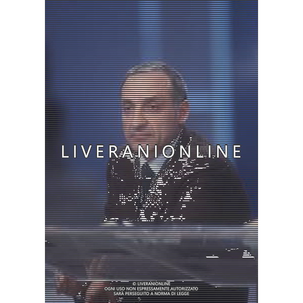RETROSPETTIVA GIAMPIERO BORGHINI POLITICO NELLA FOTO GIAMPIERO BORGHINI NELL\'ANNO 1992 AG ALDO LIVERANI SAS