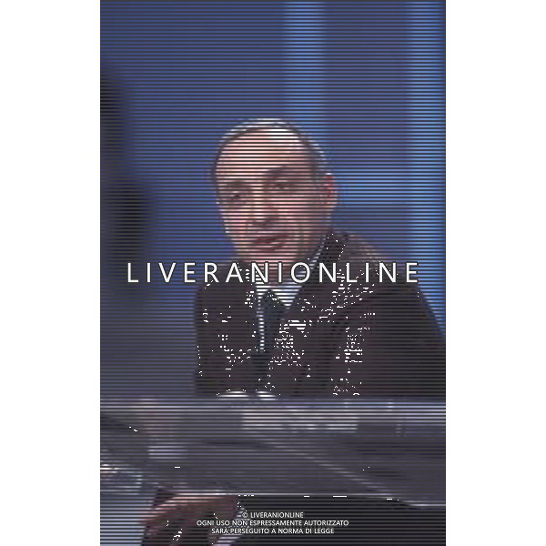 RETROSPETTIVA GIAMPIERO BORGHINI POLITICO NELLA FOTO GIAMPIERO BORGHINI NELL\'ANNO 1992 AG ALDO LIVERANI SAS
