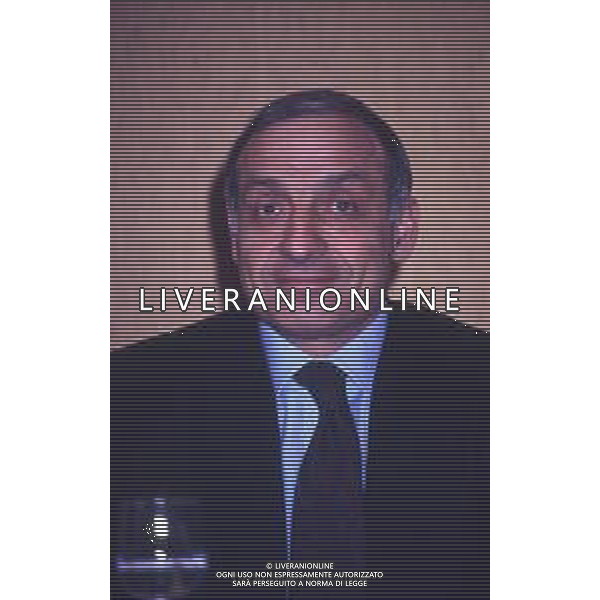 RETROSPETTIVA GIAMPIERO BORGHINI POLITICO NELLA FOTO GIAMPIERO BORGHINI NELL\'ANNO 1992 AG ALDO LIVERANI SAS