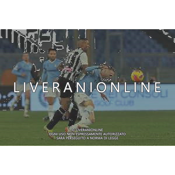 Lazio vs Udinese Coppa Italia - Ottavi di finale Stadio Olimpico - Roma 18-01-2022 nella foto Zeegelaar e Lazzari manuel ©Federico Gaetano/AGENZIA ALDO LIVERANI SAS