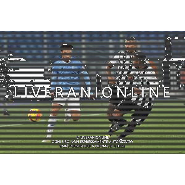 Lazio vs Udinese Coppa Italia - Ottavi di finale Stadio Olimpico - Roma 18-01-2022 nella foto Zeegelaar e Felipe Anderson ©Federico Gaetano/AGENZIA ALDO LIVERANI SAS