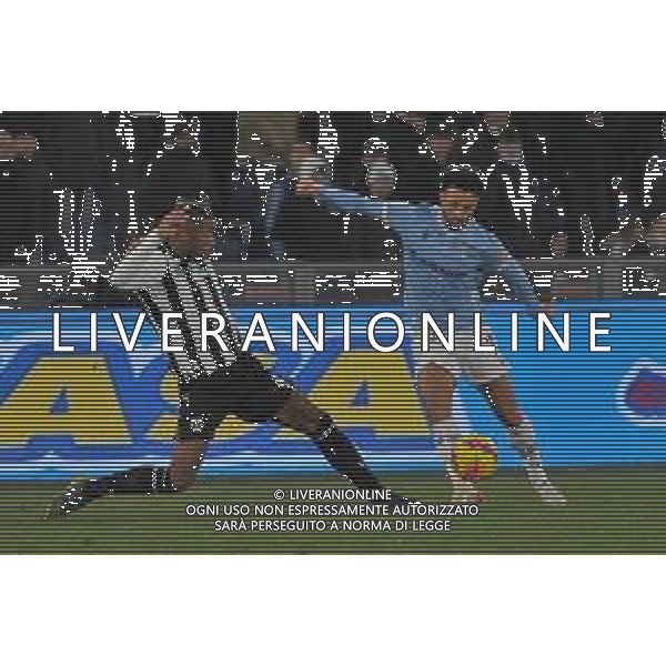 Lazio vs Udinese Coppa Italia - Ottavi di finale Stadio Olimpico - Roma 18-01-2022 nella foto Zeegelaar e Felipe Anderson ©Federico Gaetano/AGENZIA ALDO LIVERANI SAS