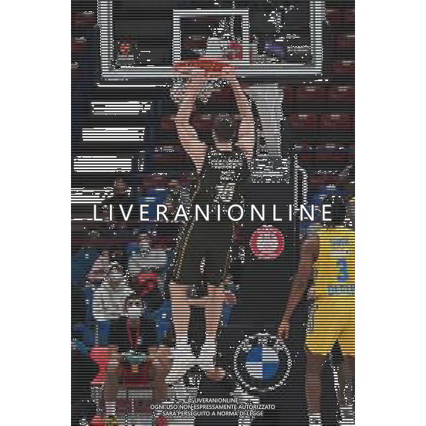 ¬© TVRG Kaleb Tarczewski (Olimpia Milano) AX Armani Exchange Milano vs Alba Berlino Turkish Airlines EuroLeague - 18a giornata regular season Assago (MI) 18-01-2022 Mediolanum Forum foto Roberto Garavaglia/ag. Aldo Liverani sas/AGENZIA ALDO LIVERANI SAS