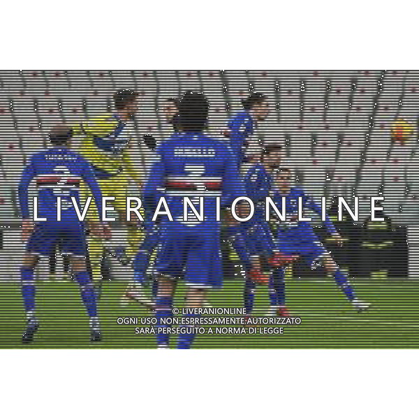 Torino 18.01.2022 Stadio Allianz Stadium ©Alessandro Falzone/Agenzia Aldo Liverani Juventus vs Sampdoria Coppa Italia Frecciarossa 2021/2022 Nella foto : GOL DI DANIELE RUGANI ©FALZONE /AGENZIA ALDO LIVERANI SAS