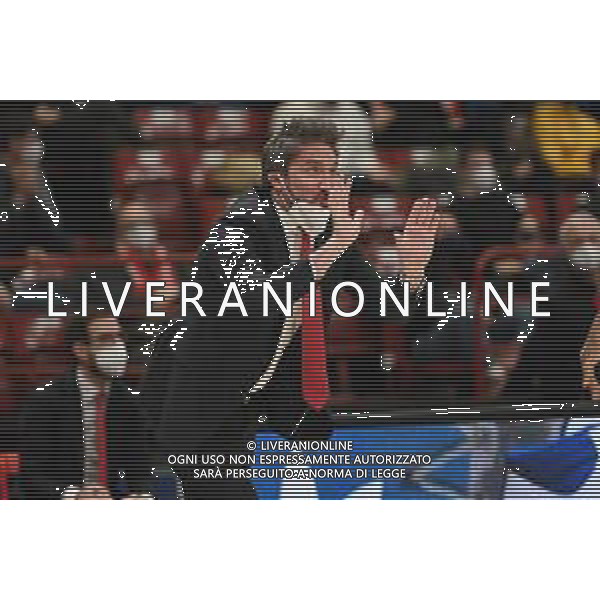 ¬© TVRG Gianmarco Pozzecco vice allenatore Olimpia Milano AX Armani Exchange Milano vs Alba Berlino Turkish Airlines EuroLeague - 18a giornata regular season Assago (MI) 18-01-2022 Mediolanum Forum foto Roberto Garavaglia/ag. Aldo Liverani sas /AGENZIA ALDO LIVERANI SAS