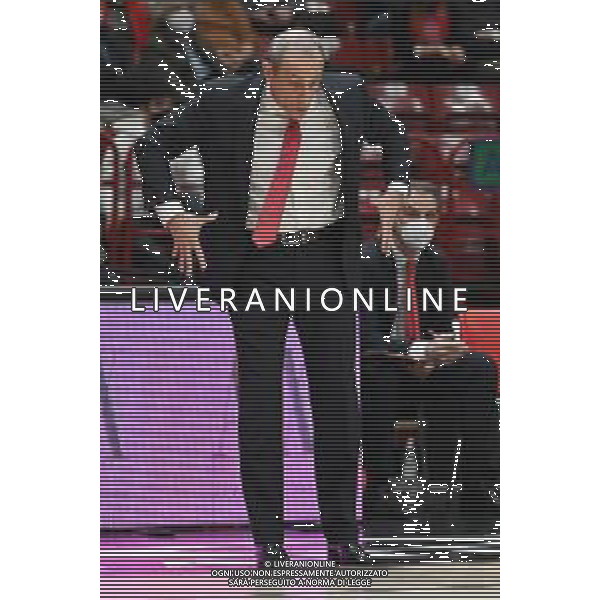 ¬© TVRG Ettore Messina allenatore Olimpia Milano AX Armani Exchange Milano vs Alba Berlino Turkish Airlines EuroLeague - 18a giornata regular season Assago (MI) 18-01-2022 Mediolanum Forum foto Roberto Garavaglia/ag. Aldo Liverani sas /AGENZIA ALDO LIVERANI SAS