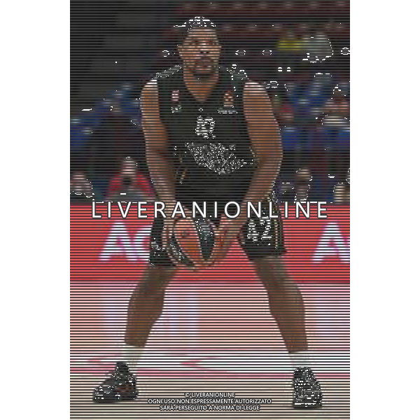 ¬© TVRG Kyle Hines (Olimpia Milano) AX Armani Exchange Milano vs Alba Berlino Turkish Airlines EuroLeague - 18a giornata regular season Assago (MI) 18-01-2022 Mediolanum Forum foto Roberto Garavaglia/ag. Aldo Liverani sas /AGENZIA ALDO LIVERANI SAS