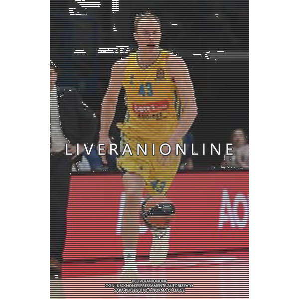 © TVRG Luke Sikma (Alba Berlino) AX Armani Exchange Milano vs Alba Berlino Turkish Airlines EuroLeague - 18a giornata regular season Assago (MI) 18-01-2022 Mediolanum Forum foto Roberto Garavaglia/ag. Aldo Liverani sas /AGENZIA ALDO LIVERANI SAS