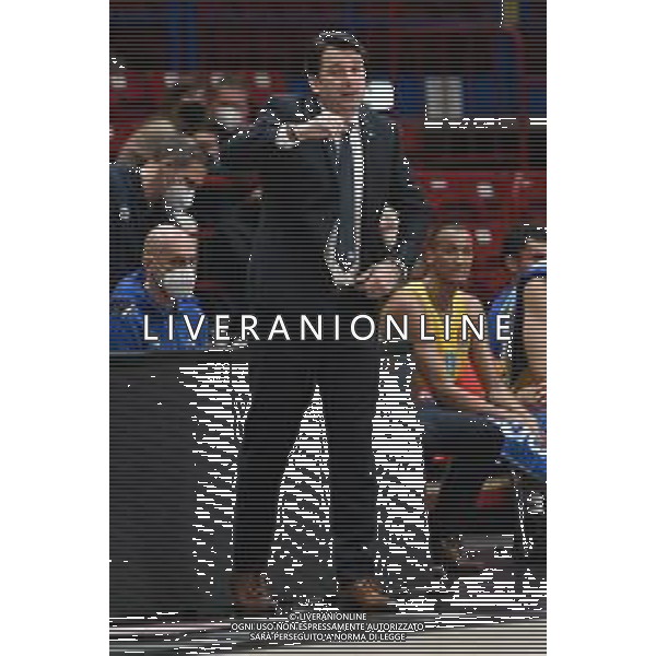 © TVRG Israel Gonzalez allenatore Alba Berlino AX Armani Exchange Milano vs Alba Berlino Turkish Airlines EuroLeague - 18a giornata regular season Assago (MI) 18-01-2022 Mediolanum Forum foto Roberto Garavaglia/ag. Aldo Liverani sas /AGENZIA ALDO LIVERANI SAS