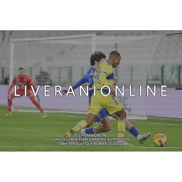 Torino 18.01.2022 Stadio Allianz Stadium ©Alessandro Falzone/Agenzia Aldo Liverani Juventus vs Sampdoria Coppa Italia Frecciarossa 2021/2022 Nella foto : Fallo di rigore di Tommaso Augello su Marley Ake\'