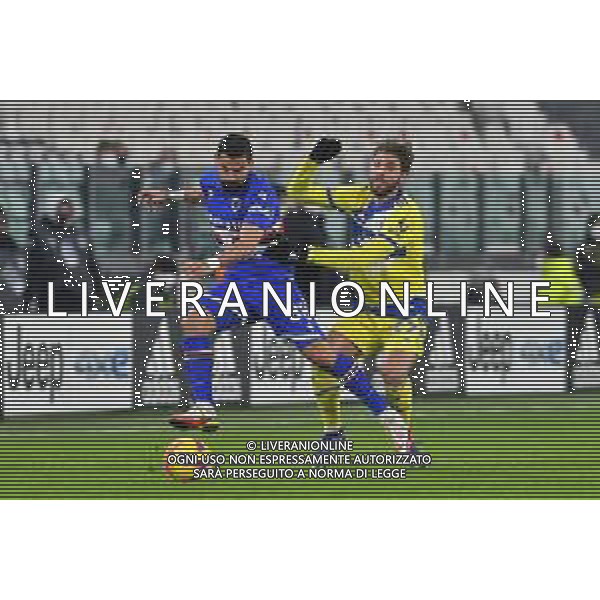 Torino 18.01.2022 Stadio Allianz Stadium ©Alessandro Falzone/Agenzia Aldo Liverani Juventus vs Sampdoria Coppa Italia Frecciarossa 2021/2022 Nella foto : Tomas Rincon-Manuel Locatelli