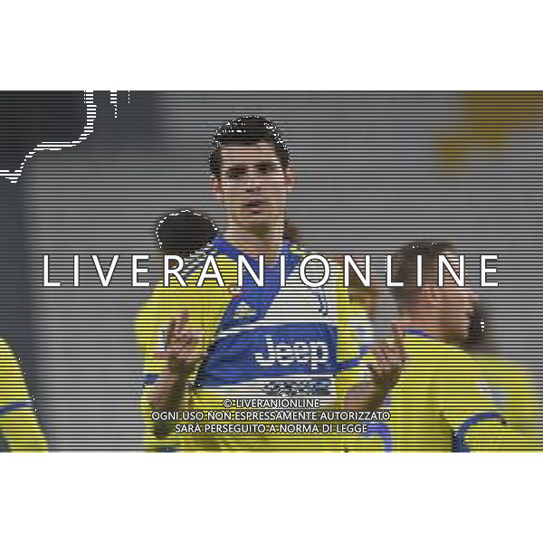 Torino 18.01.2022 Stadio Allianz Stadium ©Alessandro Falzone/Agenzia Aldo Liverani Juventus vs Sampdoria Coppa Italia Frecciarossa 2021/2022 Nella foto : Esultanza gol di Morata