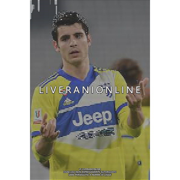 Torino 18.01.2022 Stadio Allianz Stadium ©Alessandro Falzone/Agenzia Aldo Liverani Juventus vs Sampdoria Coppa Italia Frecciarossa 2021/2022 Nella foto : Esultanza gol di Morata