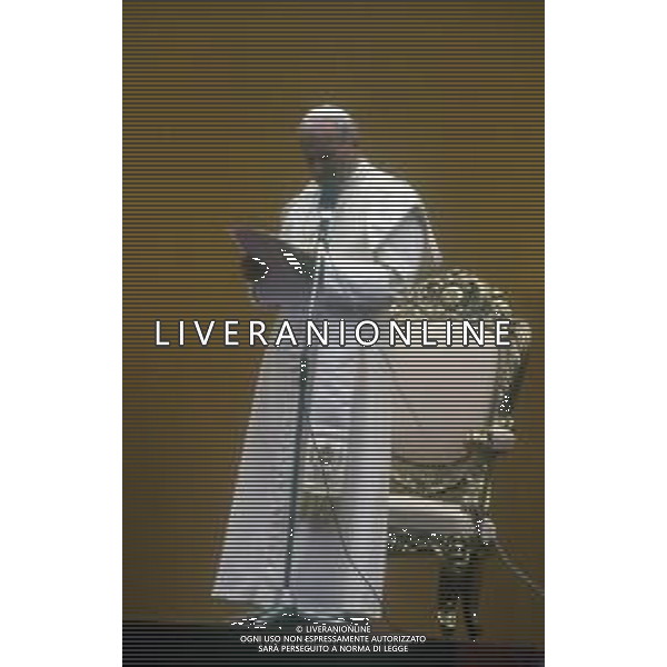 RETROSPETTIVA -Papa Giovanni Paolo II è stato il 264º papa della Chiesa cattolica e vescovo di Roma, 6º sovrano dello Stato della Città del Vaticano. NELLA FOTO PAPA GIOVANNI PAOLO II KAROL WOYTILA A MILANO NELL\'ANNO 1983 AG ALDO LIVERANI SAS