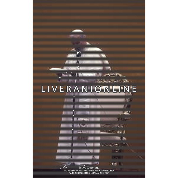 RETROSPETTIVA -Papa Giovanni Paolo II è stato il 264º papa della Chiesa cattolica e vescovo di Roma, 6º sovrano dello Stato della Città del Vaticano. NELLA FOTO PAPA GIOVANNI PAOLO II KAROL WOYTILA A MILANO NELL\'ANNO 1983 AG ALDO LIVERANI SAS