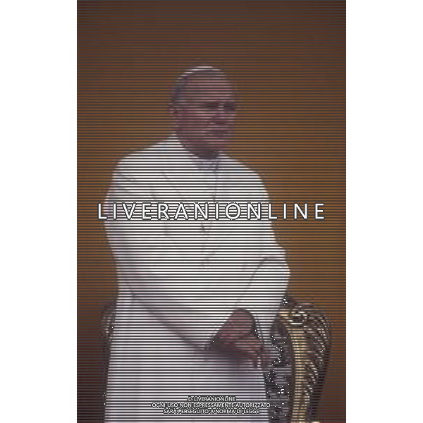 RETROSPETTIVA -Papa Giovanni Paolo II è stato il 264º papa della Chiesa cattolica e vescovo di Roma, 6º sovrano dello Stato della Città del Vaticano. NELLA FOTO PAPA GIOVANNI PAOLO II KAROL WOYTILA A MILANO NELL\'ANNO 1983 AG ALDO LIVERANI SAS