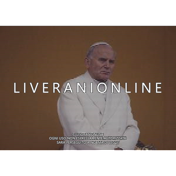 RETROSPETTIVA -Papa Giovanni Paolo II è stato il 264º papa della Chiesa cattolica e vescovo di Roma, 6º sovrano dello Stato della Città del Vaticano. NELLA FOTO PAPA GIOVANNI PAOLO II KAROL WOYTILA A MILANO NELL\'ANNO 1983 AG ALDO LIVERANI SAS